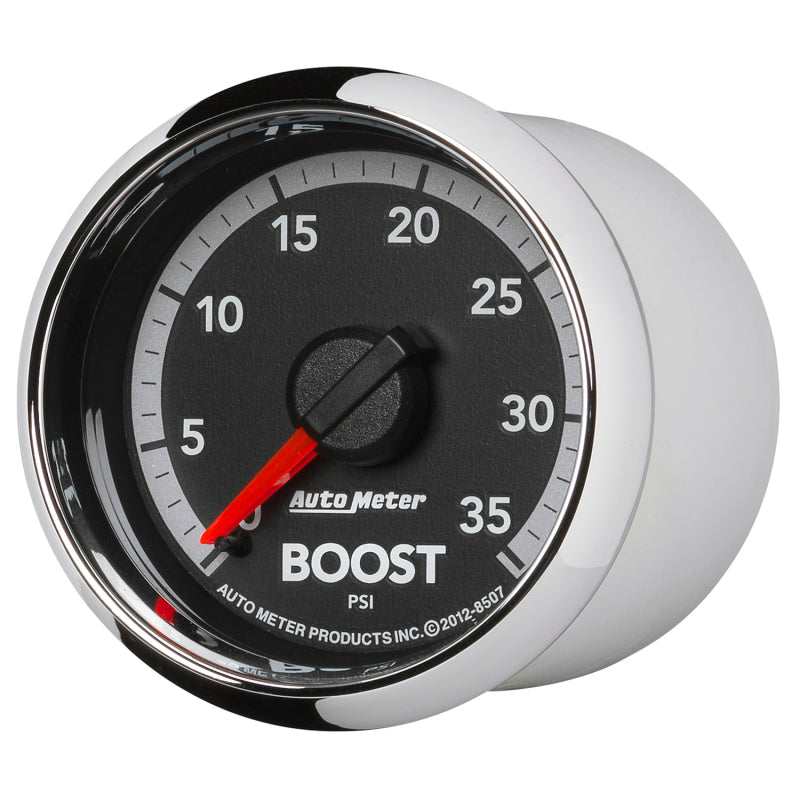 Autometer Gen4 Dodge Factory Match 52.4mm Mechanical 0-35 PSI Boost Gauge 8507