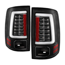 Load image into Gallery viewer, Spyder Dodge Ram 09-18 LED Tail Lights - All Black ALT-YD-DRAM09V2-LED-BKV2 (Incandescent Only) - eliteracefab.com