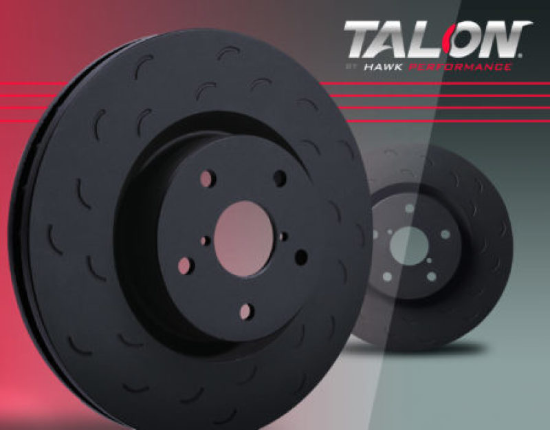 Hawk 12-20 F150 Rear Talon Slotted-Only Street Rear Brake Rotors Hawk Performance