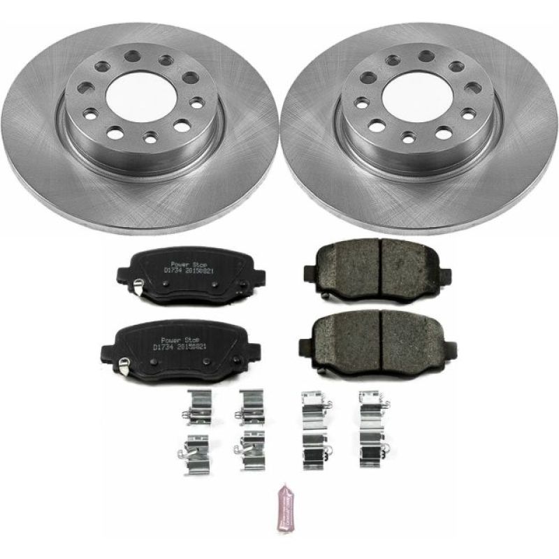 Power Stop 16-18 Fiat 500X Rear Autospecialty Brake Kit - eliteracefab.com