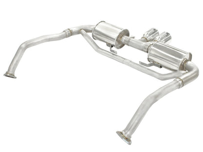 aFe ELITE 05-12 Porsche Boxster S (987.1-987.2) H6 3.4L 304SS Dual Cat-Back w/Dual Polished Tip Exht aFe