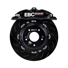 Load image into Gallery viewer, EBC Racing 12-21 Subaru BRZ/Toyota GT86 Black Apollo-4 Calipers 330mm Rotors Front Big Brake Kit - eliteracefab.com