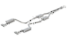 Load image into Gallery viewer, Borla 15-16 Dodge Challenger R/T 5.7L Dual Rectangle Angle Cut Dual Split Rear Exit S-Type Exhaust - eliteracefab.com