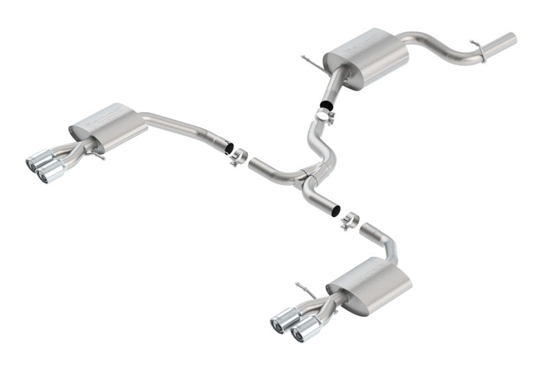 Borla 16-18 Volkswagen Passat 3.6L FWD/AWD Catback Exhaust - eliteracefab.com