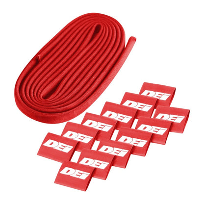 DEI Protect-A-Wire 4 Cylinder Kit - Red DEI