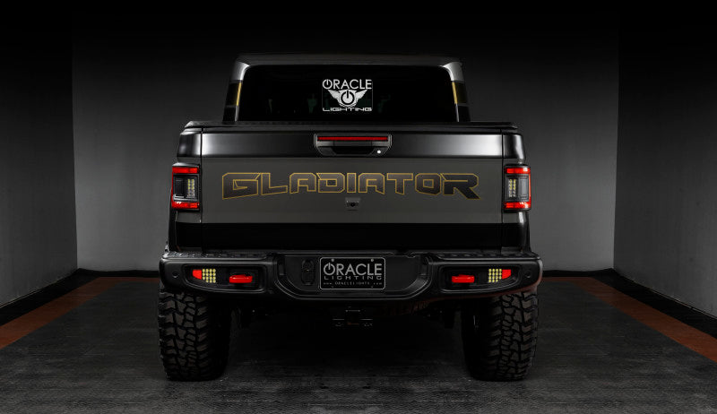 ORACLE FLUSH MOUNT LED TAIL LIGHTS FOR GLADIATOR JT - eliteracefab.com