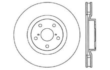 Load image into Gallery viewer, StopTech 5/93-98 Toyota Supra Turbo Left Front Slotted &amp; Drilled Rotor - eliteracefab.com