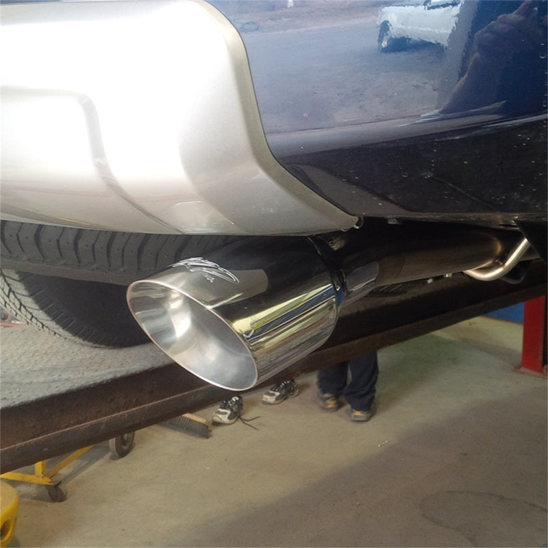 MBRP 10-18 Toyota 4 Runner AL 4in O.D Tip Single Rear Exit 2.5in Cat Back Exhaust - eliteracefab.com