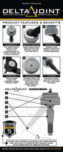 Load image into Gallery viewer, ICON 2005+ Toyota Tacoma/2007+ Toyota Tundra Non-ICON UCA 1in Retrofit Delta Joint Kit - eliteracefab.com