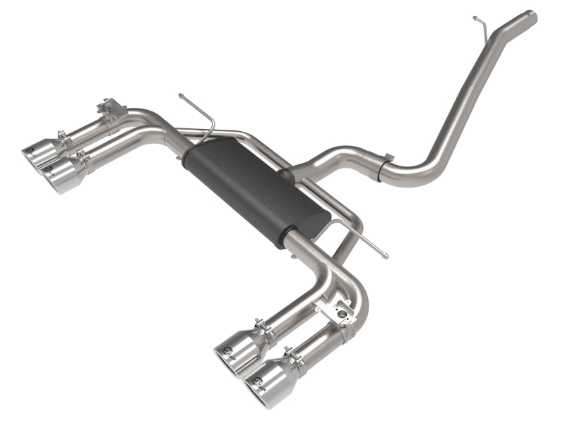 aFe MACHForce XP 3in-2.5in 304SS Exhaust Cat-Back 15-20 Audi S3 L4-2.0L (t) - Polished Tips aFe