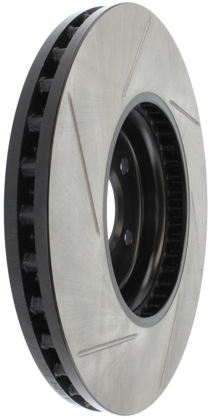 STOPTECH 09-10 AUDI A4 / 08-10 A5 / 10 AUDI S4 FRONT LEFT SLOTTED ROTOR, 126.33123SL - eliteracefab.com