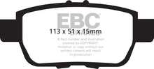 Load image into Gallery viewer, EBC 05-14 Honda Ridgeline 3.5 Greenstuff Rear Brake Pads - eliteracefab.com