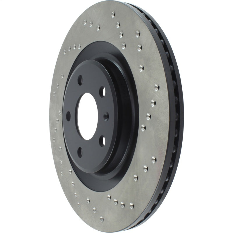 StopTech 12 Audi A6 Quattro/11-12 A7 Quattro/13 Q5/7-11/13 S4/12 S5 Rear Left Drilled Cryo Rotor Stoptech
