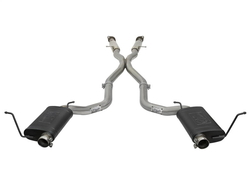 aFe MACHForce XP 12-17 Jeep Grand Cherokee WK2 SRT8 V8-6.4L 304SS Cat-Back Exhaust System - eliteracefab.com