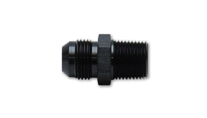 Vibrant -12AN to 3/4in NPT Straight Adapter Fitting - Aluminum - eliteracefab.com