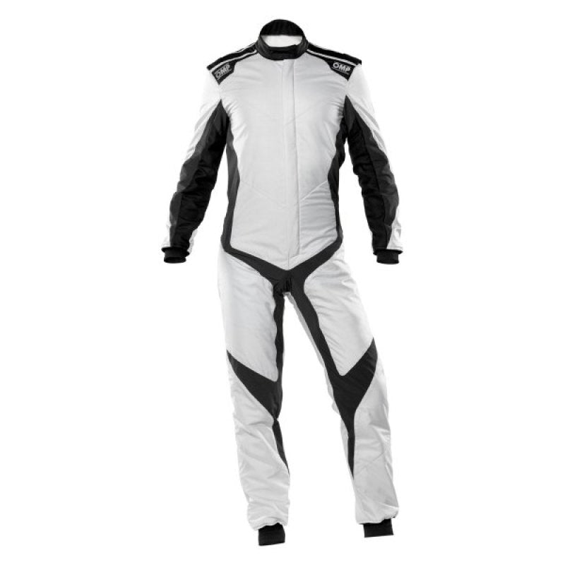 OMP One Evo X Overall Silver/Black - Size 58 (Fia 8856-2018)