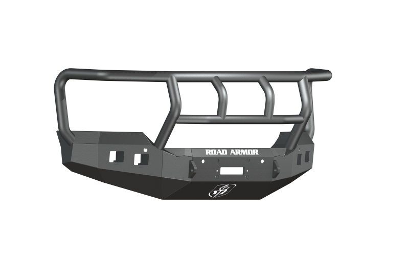 Road Armor 15-19 GMC 2500 Stealth Front Winch Bumper w/Titan II Guard - Tex Blk Road Armor
