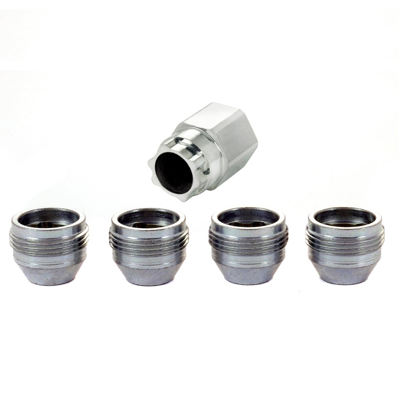 McGard Wheel Lock Nut Set - 4pk. (Under Hub Cap / Cone Seat) M14X1.5 / 22mm Hex / .893in. Length - eliteracefab.com