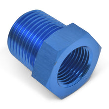 Load image into Gallery viewer, Russell Performance 1/2in Male to 3/8in Female Pipe Bushing Reducer (Blue)