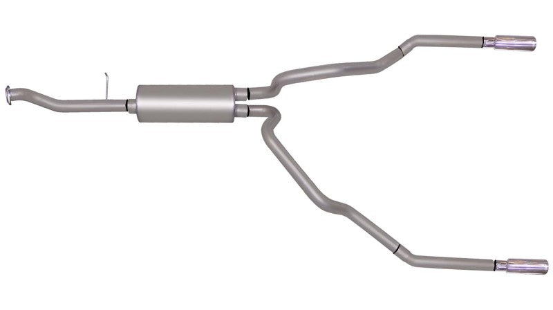 Gibson 99-05 Chevrolet Silverado 1500 Base 4.3L 2.5in Cat-Back Dual Split Exhaust - Aluminized Gibson