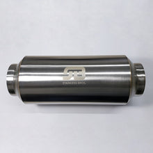 Load image into Gallery viewer, Stainless Bros 3in x 12.0in OAL Lightweight Muffler - Matte Finish - eliteracefab.com