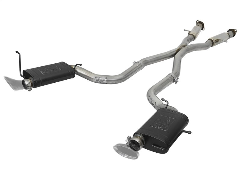 aFe MACHForce XP 12-17 Jeep Grand Cherokee WK2 SRT8 V8-6.4L 304SS Cat-Back Exhaust System - eliteracefab.com