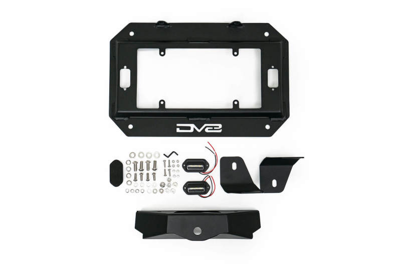 DV8 Offroad 18-22 Jeep Wrangler JL Spare Tire Delete Kit w/Light Mounts DV8 Offroad