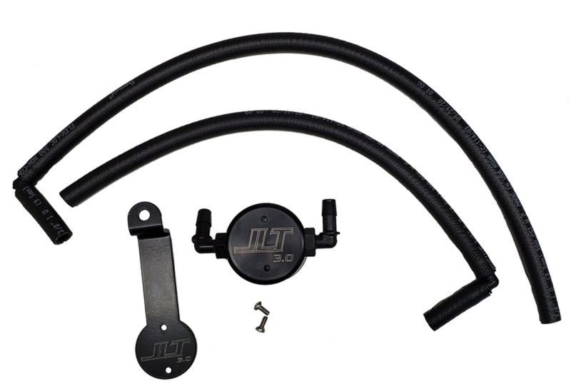 J&L 05-20 Toyota 4Runner 4.0L Driver Side Oil Separator 3.0 - Black Anodized - eliteracefab.com