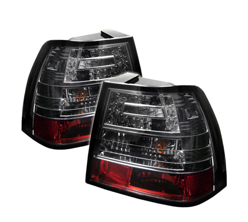 Spyder Volkswagen Jetta 99-04 LED Tail Lights Smoke ALT-YD-VJ99-LED-SM - eliteracefab.com