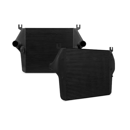 Mishimoto 03-07 Dodge 5.9L Cummins Intercooler Kit w/ Pipes (Black) Mishimoto