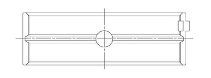 ACL 5M429HC-01 Chevy 265/283/302/327 .001 Oversized Main Bearing Set - CT-1 Coated