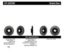 Load image into Gallery viewer, StopTech 07-09 Mazda 3 Right Front Slotted &amp; Drilled Rotors - eliteracefab.com