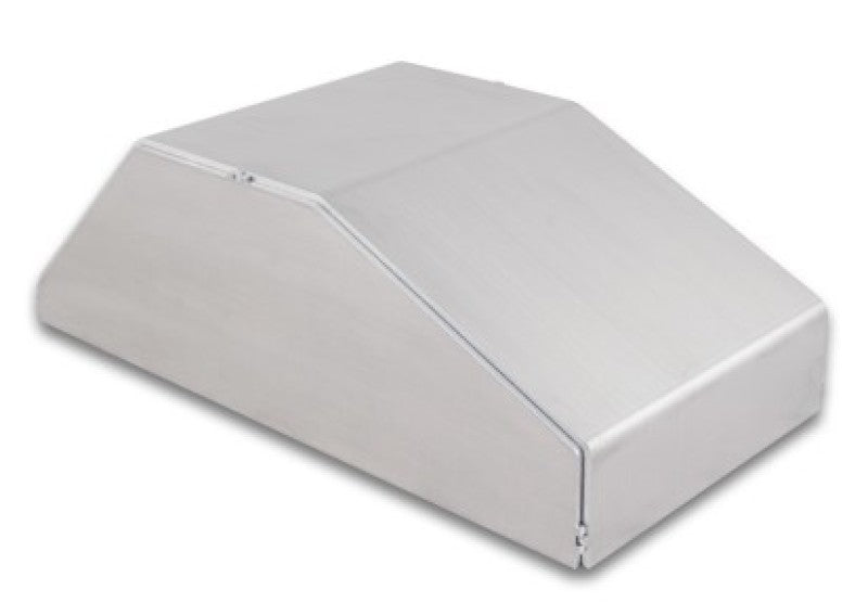 Vibrant I/C End Tank 6in Wide 12in Long 4in Tall Use w/ Horizontal I/C Core 12844 - 5052 Aluminum - eliteracefab.com