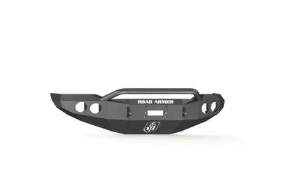 Road Armor 07-13 Toyota Tundra Stealth Front Winch Bumper w/Pre-Runner Guard - Tex Blk Road Armor