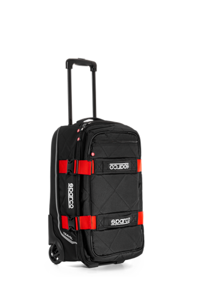 Sparco Bag Travel BLK/RED - eliteracefab.com