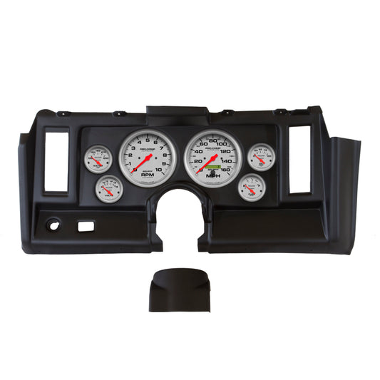 Autometer Ultra-Lite 1969 Camaro Dash Kit 6pc Tach / MPH / Fuel / Oil / WTMP / Volt 7021-UL