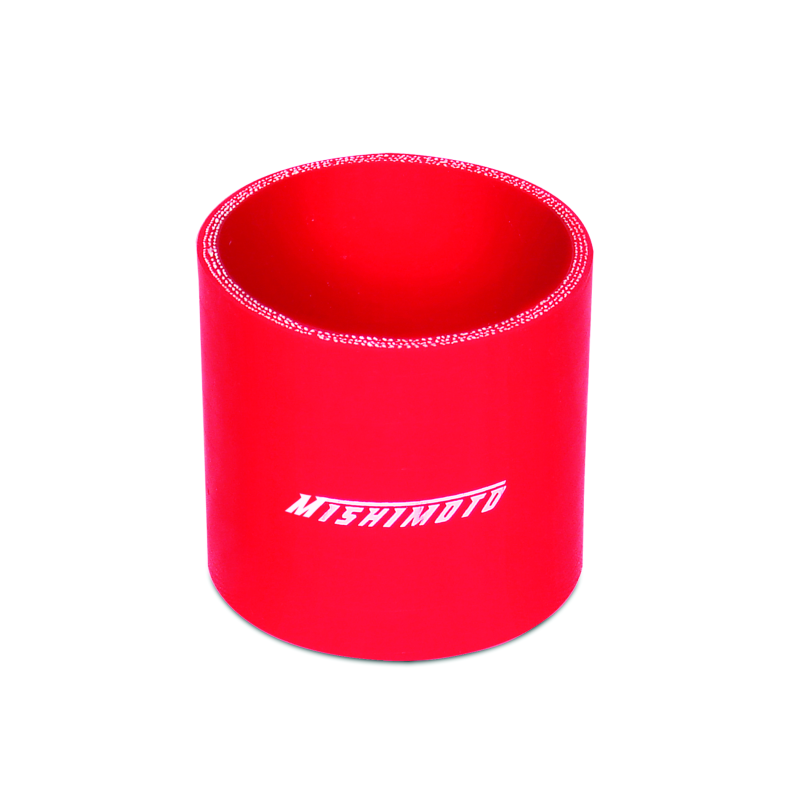 Mishimoto 3.0 Inch Red Straight Coupler - eliteracefab.com