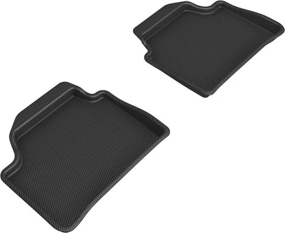 3D Maxpider L1BM03621509 12-19 BMW 1 Series Kagu  Rear Floor Mat- Black