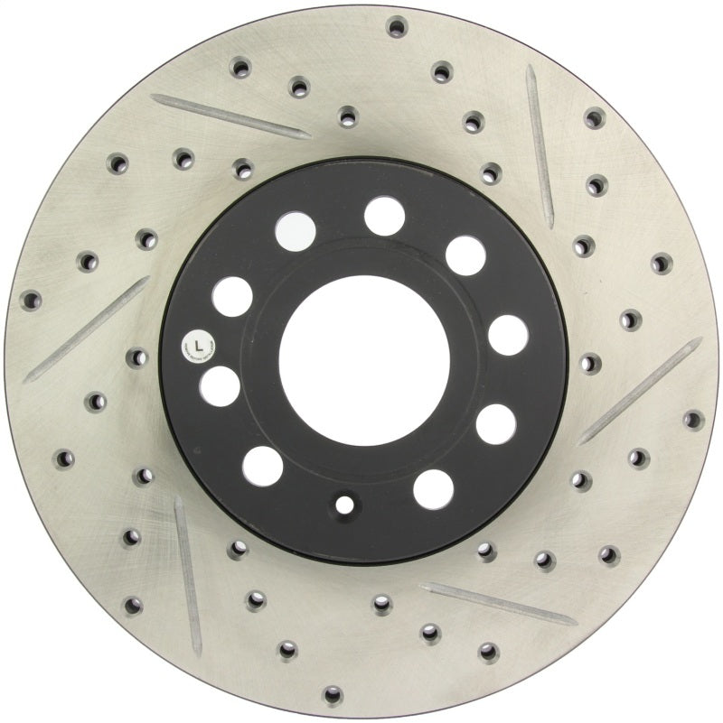 StopTech Slotted & Drilled Sport Brake Rotor - eliteracefab.com