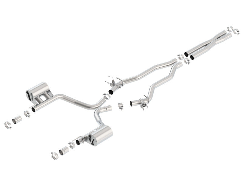 2015-2020 Dodge Charger SRT 392 Cat-Back Exhaust System ATAK Part # 140672 - eliteracefab.com