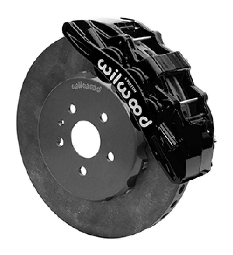 Wilwood SX6R WCCB Carbon-Ceramic 10-14 Chevy Camaro Front Big Brake Kit - Black Wilwood