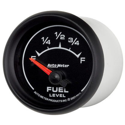 AutoMeter Gauge Fuel Level 2-1/16in. 0 Ohm(e) to 90 Ohm(f) Elec Es 5913