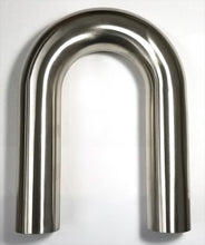 Load image into Gallery viewer, Stainless Bros 4in Diameter 1.5D / 6in CLR 45 Degree Bend Leg Mandrel Bend.