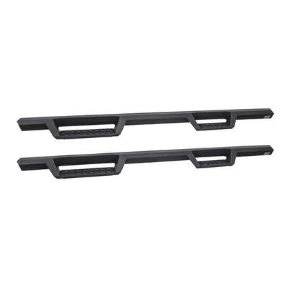 Westin/HDX 99-16 Ford F-250/350/450/550 Crew Cab Drop Nerf Step Bars - Textured Black - eliteracefab.com