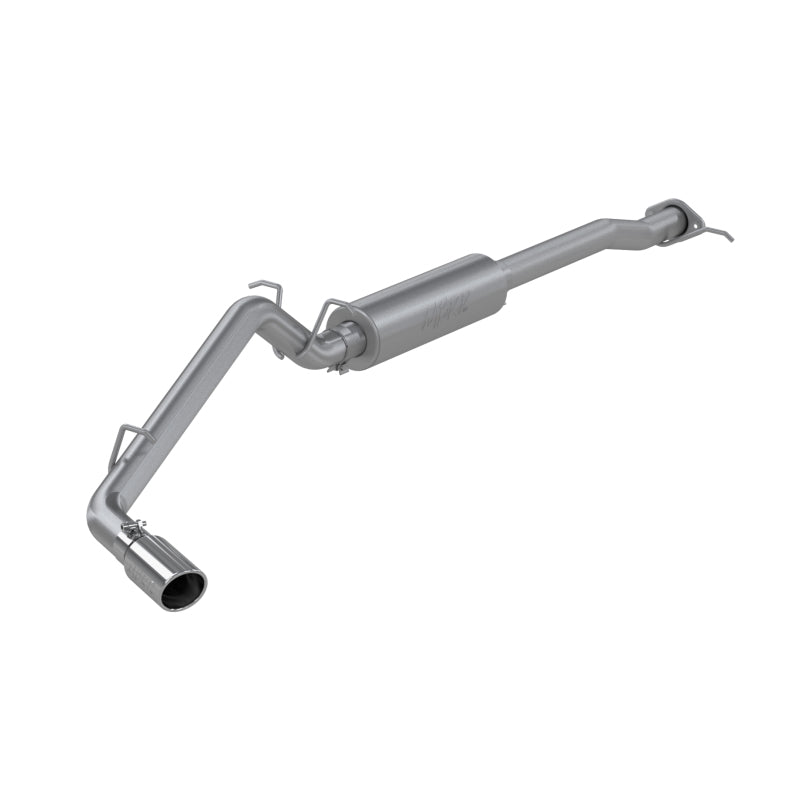 MBRP 17+ Chevrolet Colorado 2.5L/3.6L 3in Cat Back Single Side Exit w/ 4in Tip - T304 - eliteracefab.com