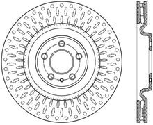 Load image into Gallery viewer, StopTech Premium High Carbon 13-14 Ford Mustang/Shelby GT500 Left Front Disc Slotted Brake Rotor - eliteracefab.com