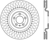 StopTech Premium High Carbon 13-14 Ford Mustang/Shelby GT500 Left Front Disc Slotted Brake Rotor