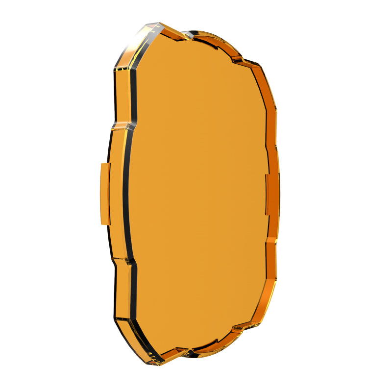 KC HiLiTES FLEX ERA 4 Light Shield Hard Cover (ea) - Amber - eliteracefab.com