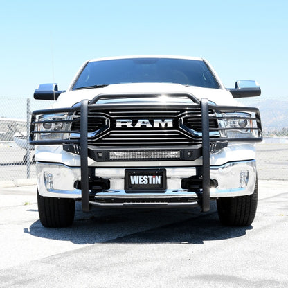 Westin 19-21 Ram 1500 Classic (Excl Rebel) Sportsman X Grille Guard - Textured Black Westin