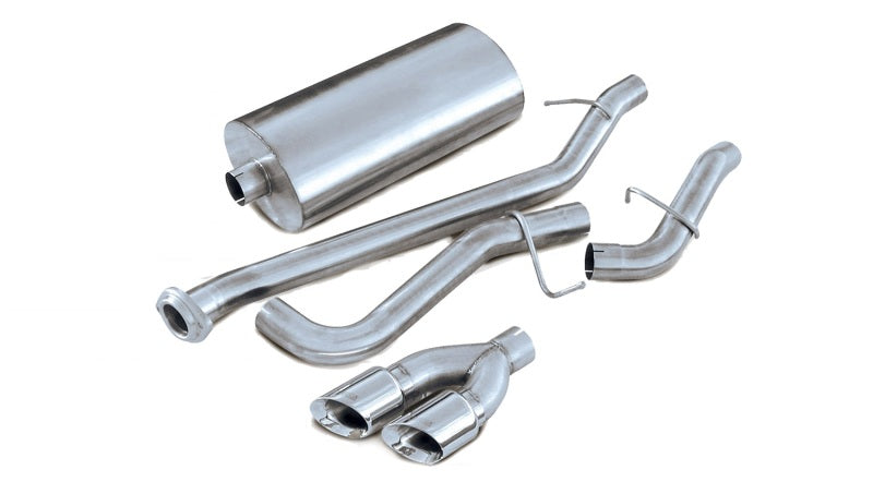 Corsa 02-06 Chevrolet Avalanche 5.3L V8 Polished Sport Cat-Back Exhaust CORSA Performance